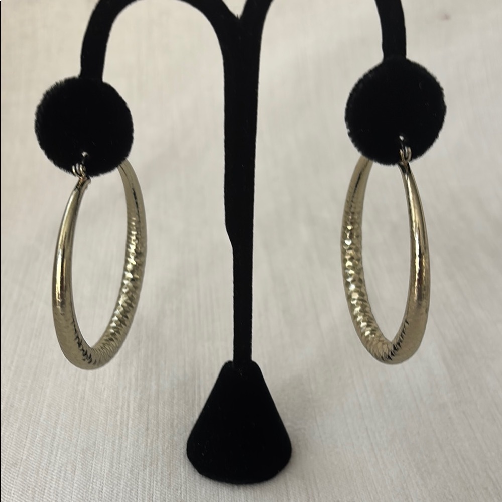 Elegant Silver Hoop Earrings